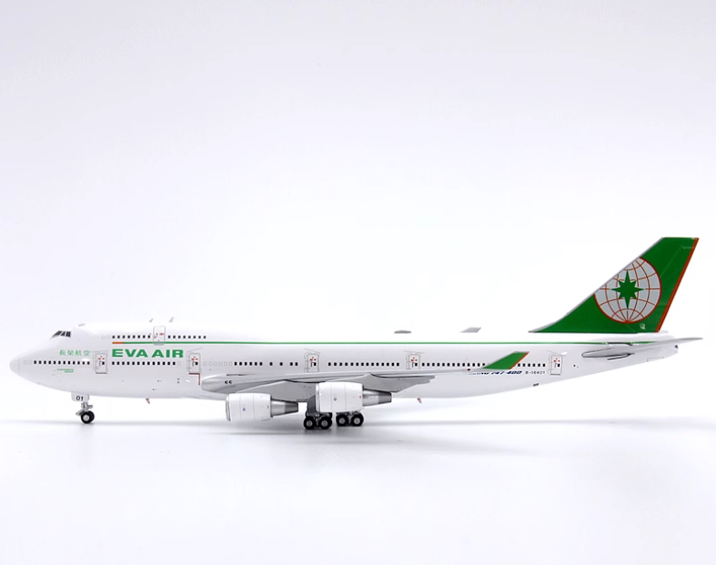 1/400 Eva Air Boeing B747-400 B-16401 Plane Model | eBay