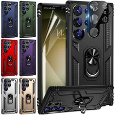 For Samsung Galaxy S23 Ultra S23 Plus Case Phone Cover Camera Screen Protector