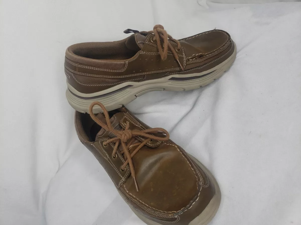 Skechers boat hotsell shoes memory foam