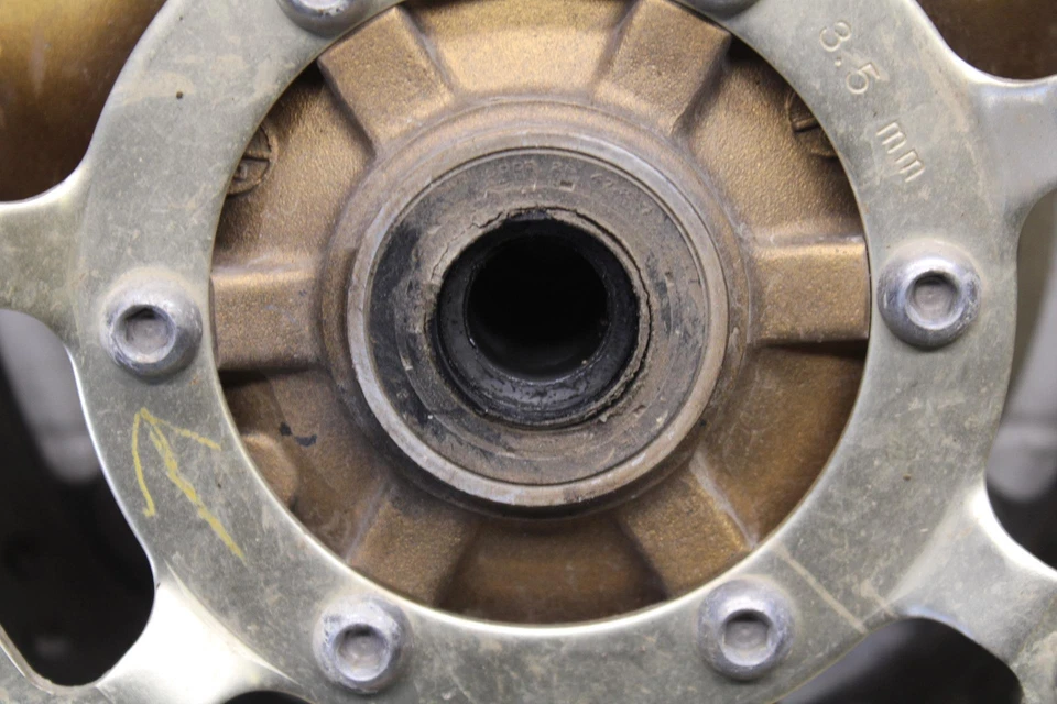 Honda CBR600F4i 2006 rotores de freno delantero izquierdo derecho discos y llanta rueda BB567 Foto 2 de 4