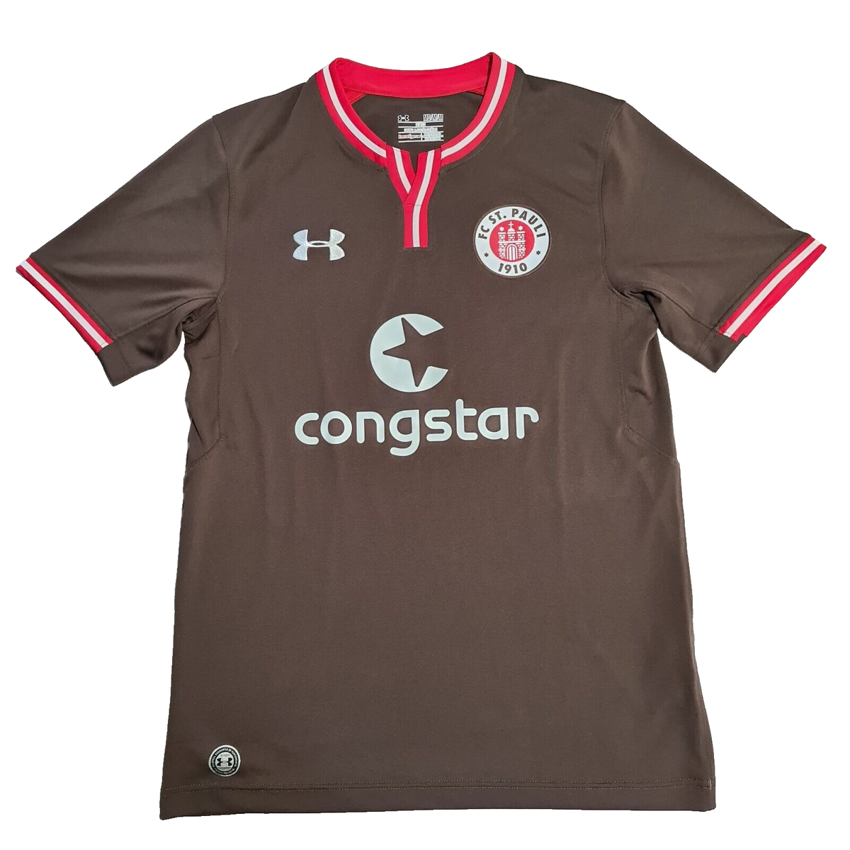 Pauli 2016/17 Trikot Heim M Under Armour Congstar Retro Braun