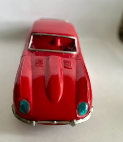 Rare Bandi Line XK-E Jaguar Tin Plate Friction - Bild 8 von 22