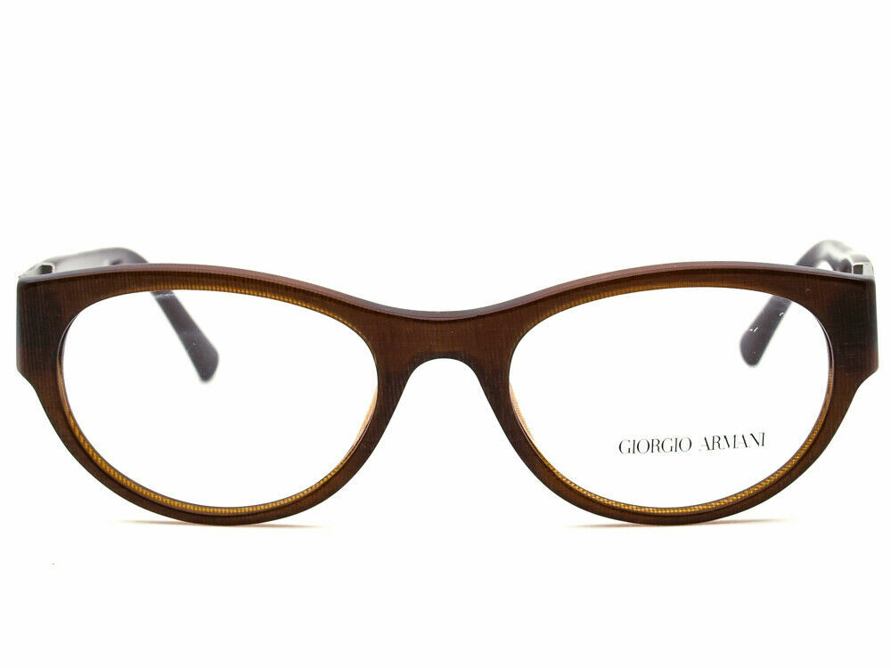 Giorgio Armani AR 7022-H 5155 BROWN GAUZE Eyeglasses Frame 52-19-140 New Cat Eye 22790₽