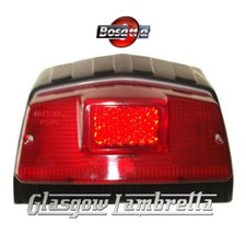 Lambretta GP / DL Italian REAR LIGHT / LAMP UNIT by BOSATTA