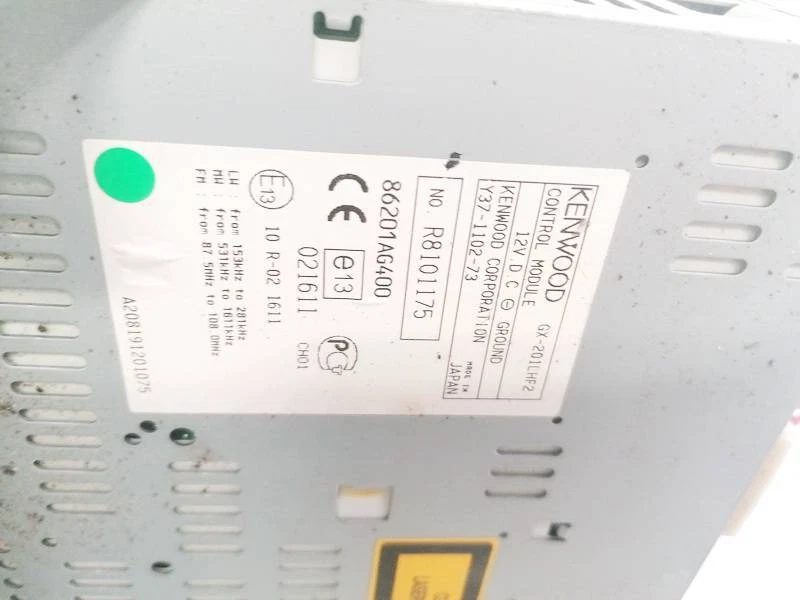 Subaru Legacy 2004 Autoradio 86201AG400, Y37-1102-73 #1765608-05 - Bild 3 von 4