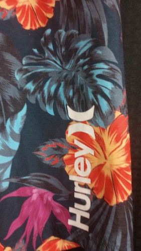 Hurley Swim Shorts Youth XL 13-15 Hawaiian Floral Boardshorts Trunks Swim Suit - Picture 2 of 4