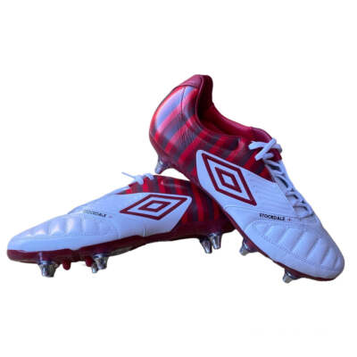 2012 PLAYER ISSUE SAMPLE GEOMETRA PRO A FOOTBALL BOOTS (DAVID STOCKDALE) SG 10.5