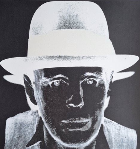 ANDY WARHOL * Joseph Beuys * 57 x 38 cm * signed lithograph * limited # 54/100 - Bild 2 von 9