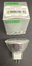 Ushio FTD JDR/M12V-20W/G/FL30/FG