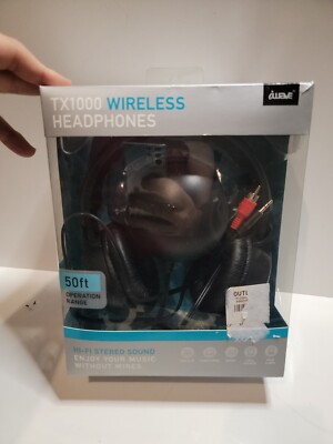 Iwave TX1000 Wireless Headphones 50ft operation range