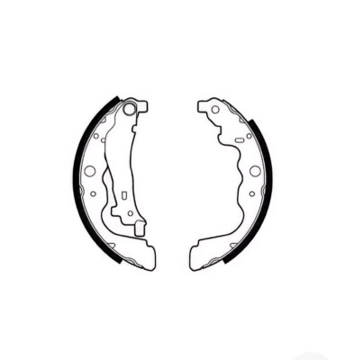 DELPHI LS2022 Brake Shoe Set Rear Fits Dacia Dokker Mercedes-Benz Renault