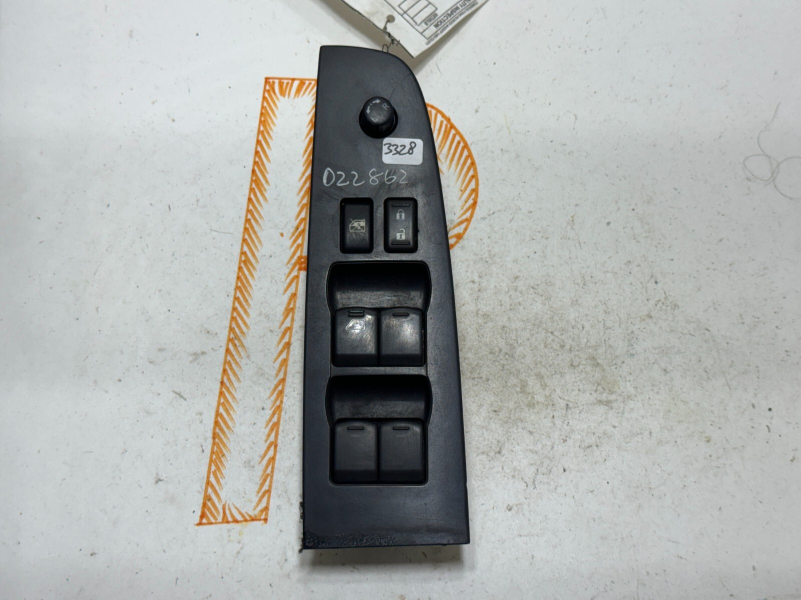 2007-2012 NISSAN ALTIMA FRONT LEFT MASTER POWER WINDOW MIRROR CONTROL SWITCH OEM
