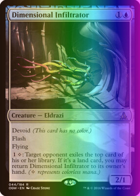 MTG Dimensional Infiltrator (44/198) Oath of the Gatewatch LP FOIL