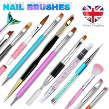 Nail Brush Builder Extension Size 6 Liner Silicone Painting Pen Poly Gel Acrylic
