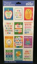 Sticko - Themed Stickers - Mini Teacher Posters - 12 pcs