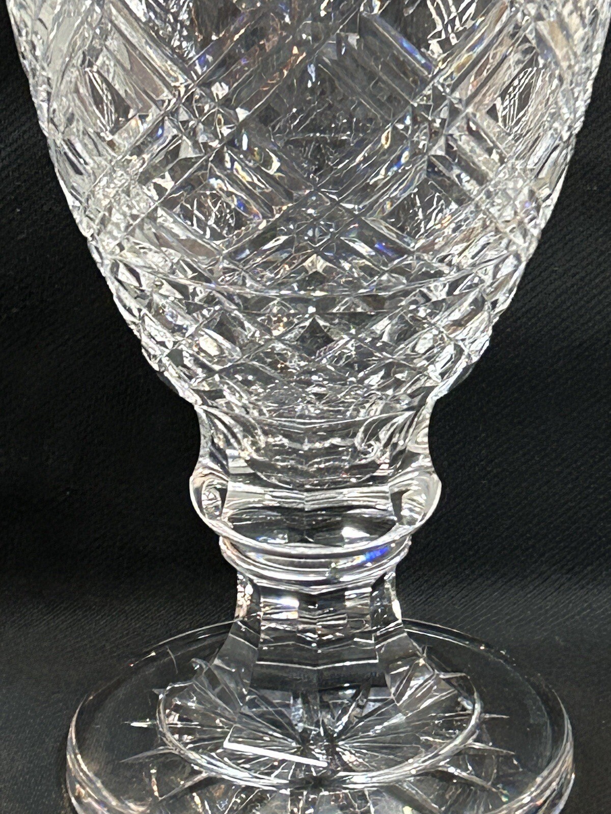 BEAUTIFUL VINTAGE WATERFORD CRYSTAL VASE LARGE 13” TALL , 2 eBay