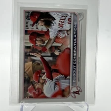 2022 Topps Dugout Congratulations Baseball Card #416 Mint FREE SHIPPING