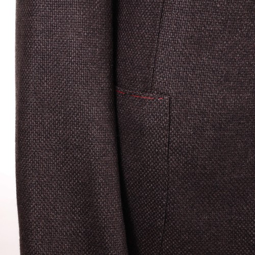 NEW $2,995 Isaia Metallic Bronze 'Delain Silk' Bomby Wool/Silk Blazer US 46R - Picture 9 of 11