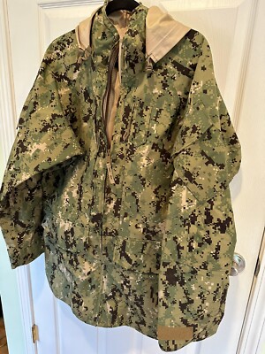 US Navy Working Uniform NWU Type III Parka Medium X-Long AOR2