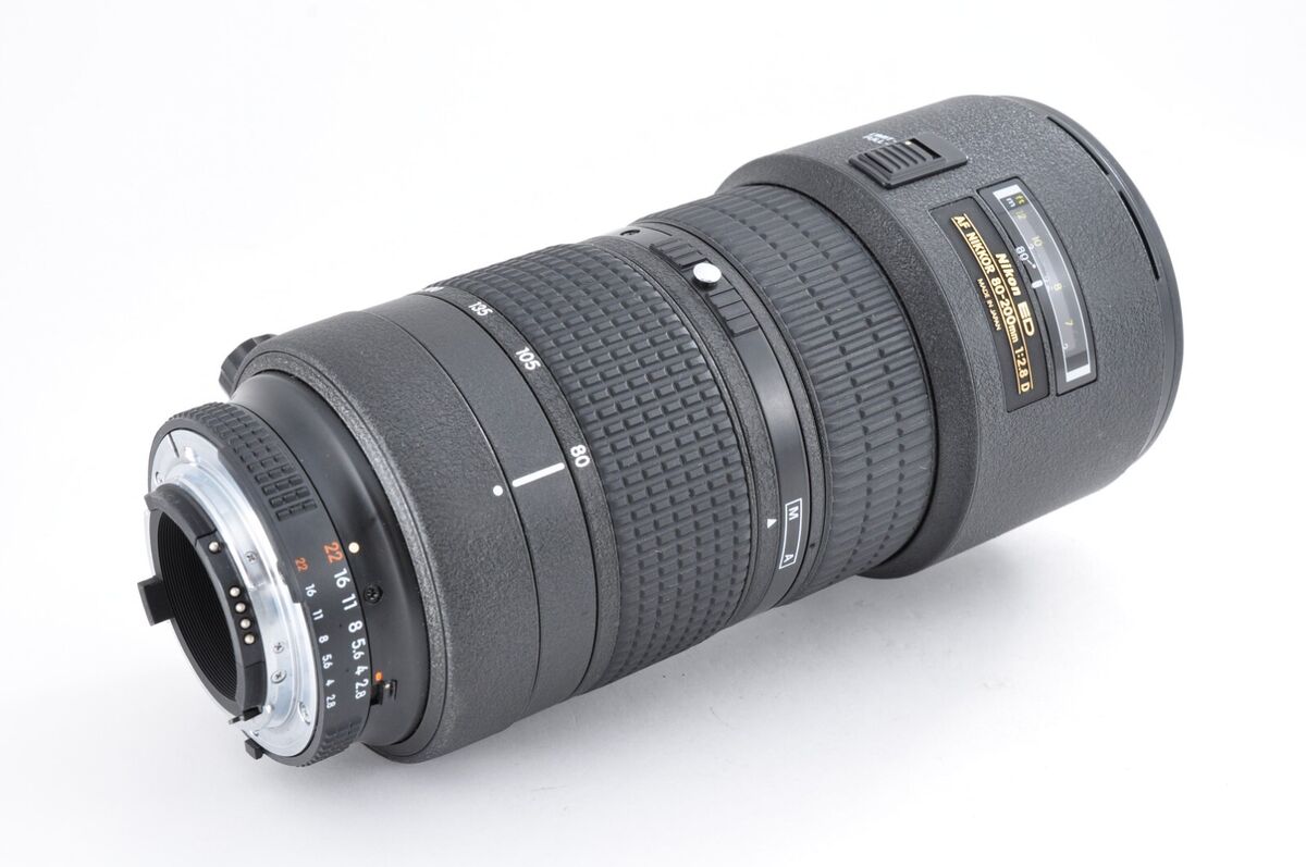 Nikon AF Nikkor 80-200mm F/2.8D ED New Type Telephoto From Nikon AF Nikkor 80-200mm F/2.8D ED New Type Telephoto From