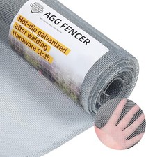 16In X 10Ft Hardware Cloth 1/8 Inch 27Ga Hot Dipped Galvanized after Welding, Ch
