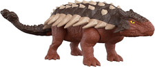 Jurassic World Dominion Roar Strikers Ankylosaurus Action Figure with Sound