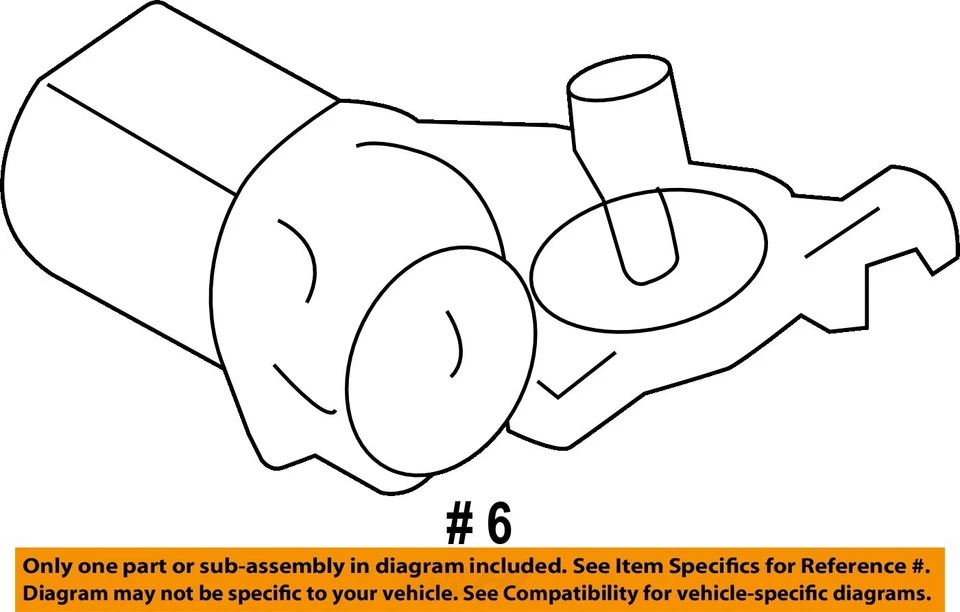 Used Windshield Wiper Motor fits: 2001 Gmc Yukon  Grade A - Image 4 of 4
