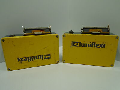 (LOT OF 2) LEUZE LUMIFLEX BASIS-270 CONTROLLER POWER SUPPLY FOR LIGHT CURTAINS