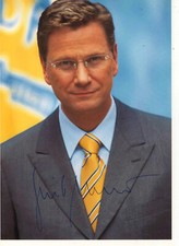Guido Westerwelle - Politik - DIN A4 Großbild original handsigniert - 3006 -
