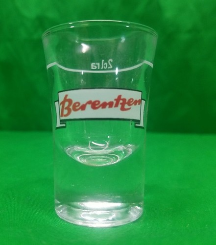 Vintage Berentzen Liköre deutsche Schnapsgläser 2er Set 2 clra New Old Stock - Bild 2 von 3