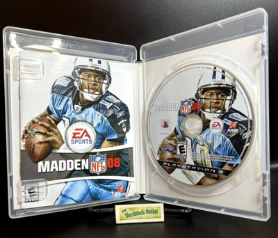 Madden NFL 08 Sony PlayStation 3 PS3 2007 Manual Included **Scratch ...