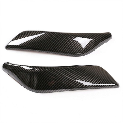 2× Carbon ABS Interior Door Handle Panel Trim For BMW 1 2 Series F20 2012-18 2Dr - Picture 9 of 12