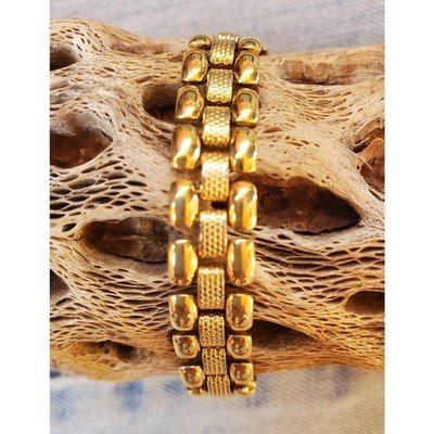 Vintage Monet costume double row beautiful bracelet