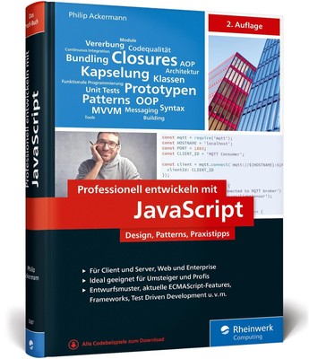 Professionell entwickeln mit JavaScript | Philip Ackermann | Buch | 648 S.