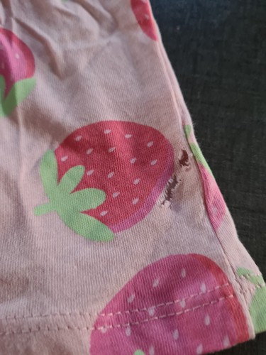 Mädchen 18-24 Monate Erdbeere Kurzarm Tunika Kleid Sommer Kleidung Next da - Bild 4 von 7