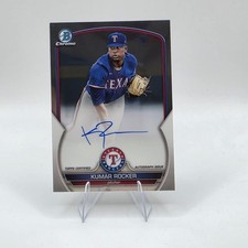 2023 Bowman - Chrome Prospect Autographs Kumar Rocker #CPA-KR (AU, RC)