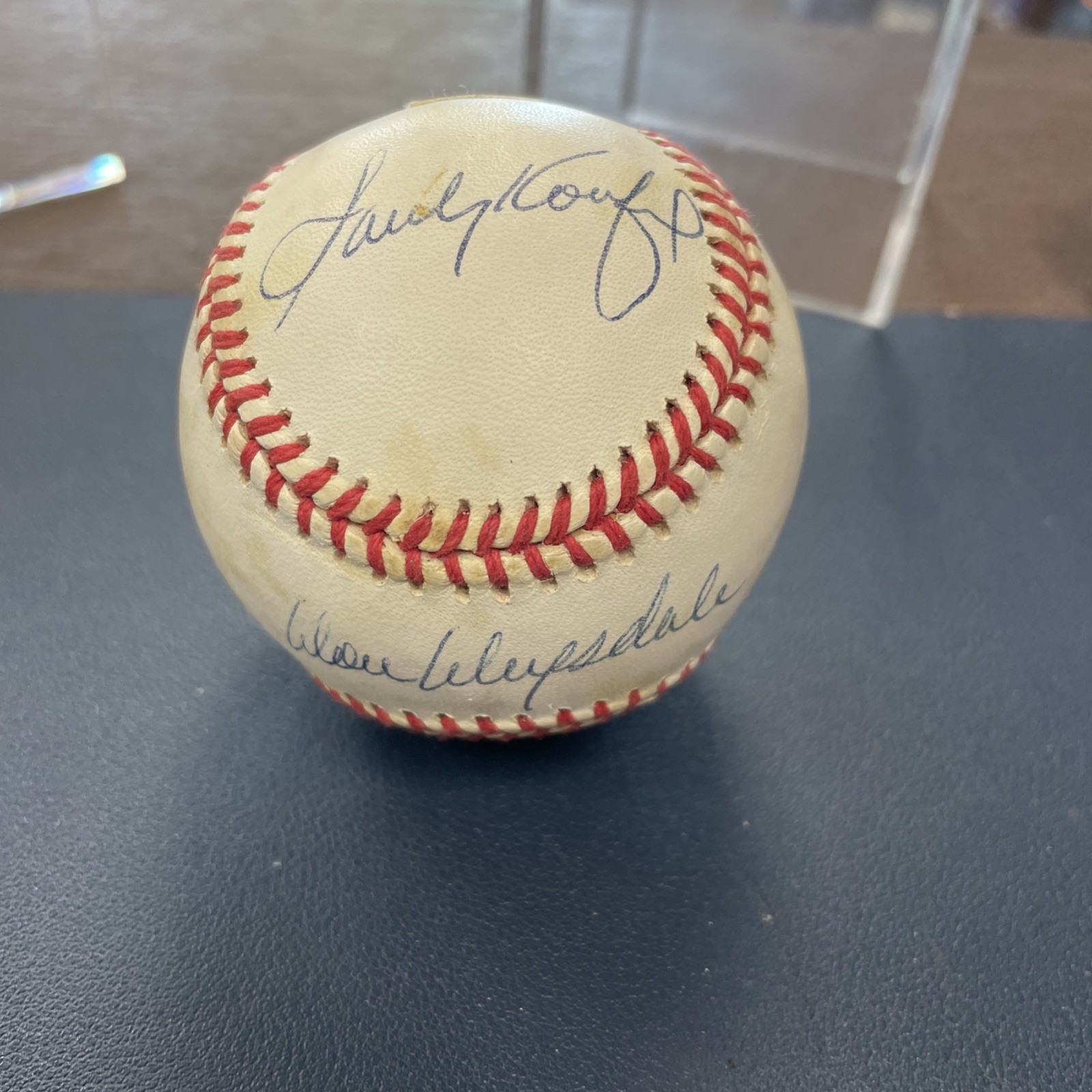 Sandy Koufax & Don Drysdale hand signed autographed NL Baseball PSA/DNA