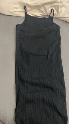 Schwarzes Enges Kleid Körperbetont Größe S