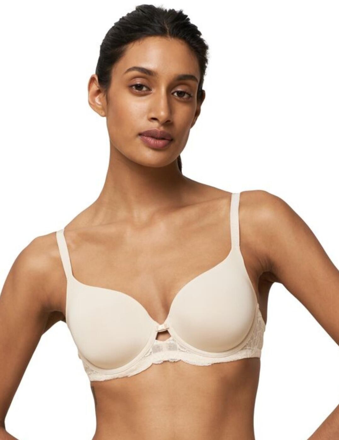 40D Triumph Amourette Charm Bra Padded Underwired Lacy Womens Lingerie 10198845