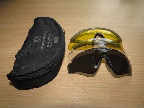 Revision Sawfly ballistische Brille 3 Gläser - klein normal groß - UKSF Militär