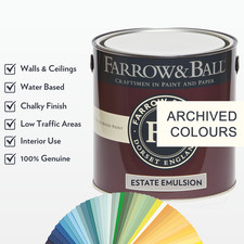2.5L - Farrow and Ball Paint - Estate Emulsion - Archived Colours