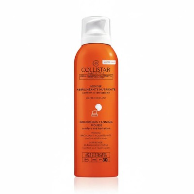 Collistar Nährendes Bräunungs-Mousse SPF 30 Hoher Schutz 200ml Sonnenprodukte