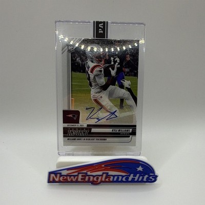 Panini Instant RPS First Look Kyle Williams Patriots Rookie Auto 40/99