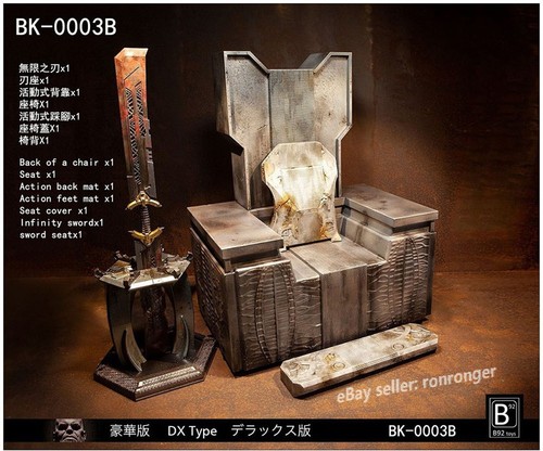 B92 TOYS BK-0003B1B3 1/6 Thanos Throne Weapons Deluxe Edition Figure Accessories - Picture 6 of 21