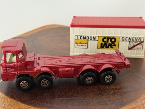Lesney Matchbox Super Kings K-24 Scammell Container Truck, in box 1976 - Picture 9 of 12