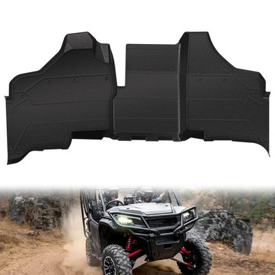 Front Floor Mats for Honda Pioneer 1000-5, TPE Floor Bed Liners UTV Front Row...