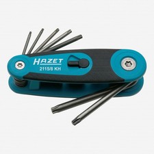 Hazet 21158kh Folding Torx L-key Set T9 - T40