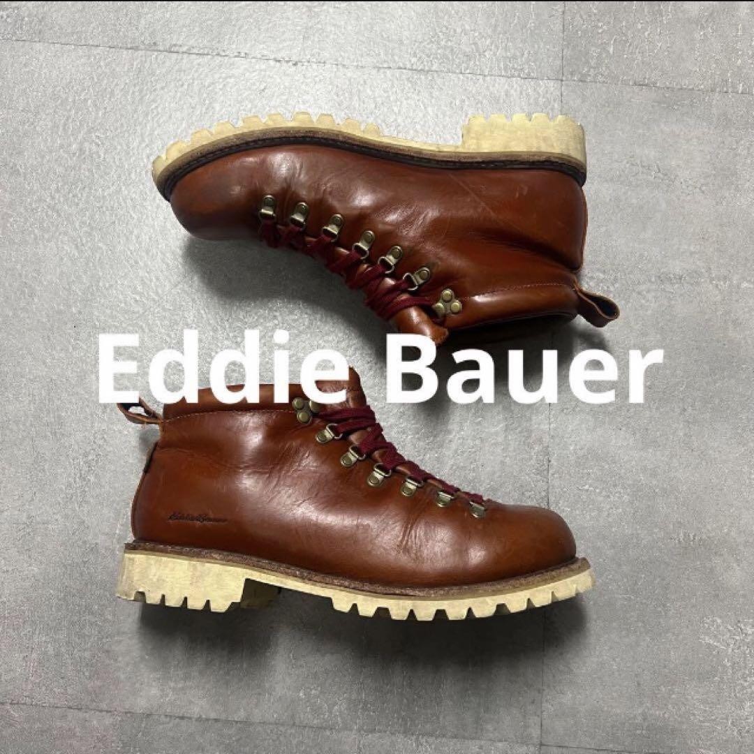 Eddie Bauer Womens Waterproof Hiking Boots Size 11 with Vibram Sole Used 28cm