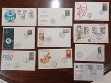 Malta Postal History Collection x10 Covers 1973-1991 Commemorative Special HS