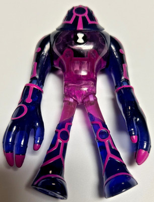 Ben 10 Purple Plasma Upgrade loose 4'' Playmates